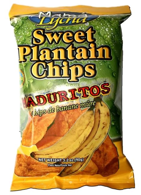 Mama Lycha Sweet Plantain Chips Maduritos