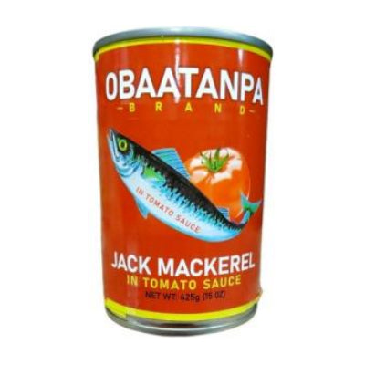 OBAATANPA JACK MACKEREL IN TOMATO SAUCE